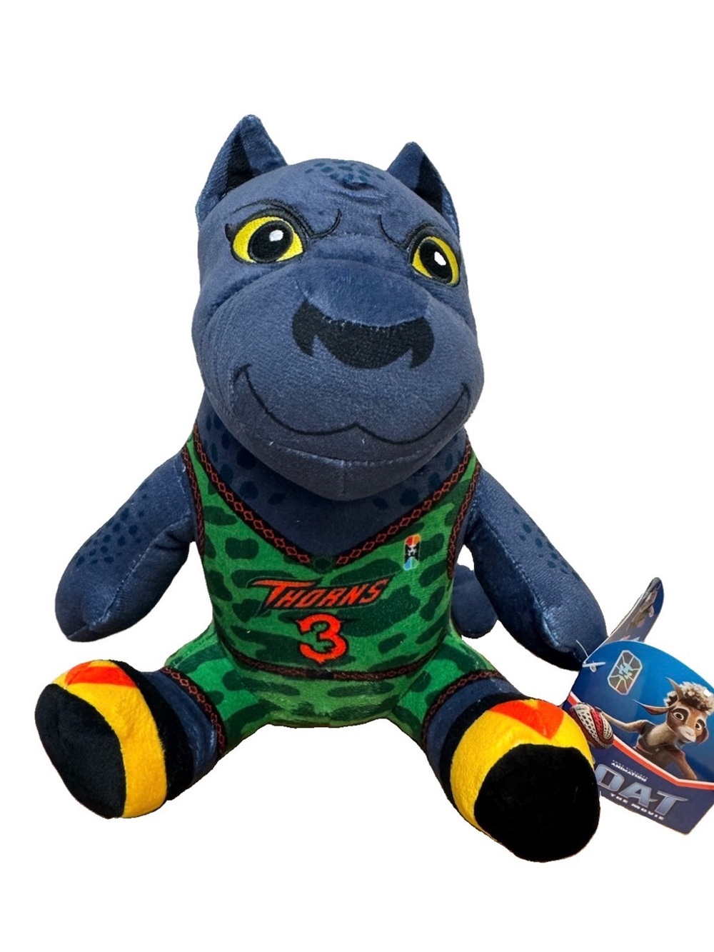 Goat The Movie - Jett Filmore #3 Thorns Team Panther Plush Toy 9-inch NEW!